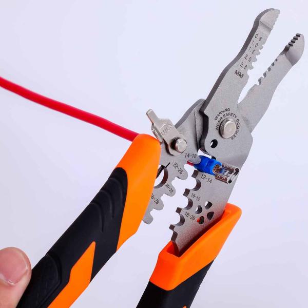 Sanding Surface  4Cr13 146g Wire Strippers HRC52 Insulation Stripper