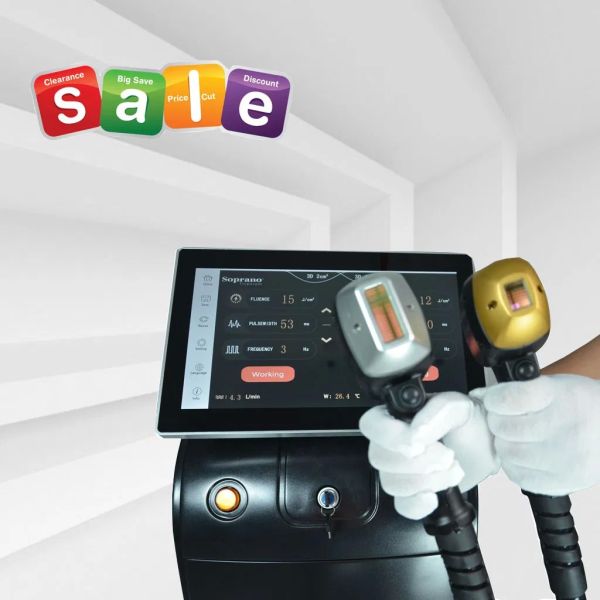 Diode Laser Hair Removal Machine with 4 Wave 755 808 1064 Laser and 600W-2000W Power for Efficient Hair Removal and Skin Rejuvenation