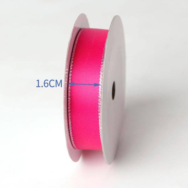 8pcs satin grosgrain fabric ribbon set for wedding decoration in solid color or printed