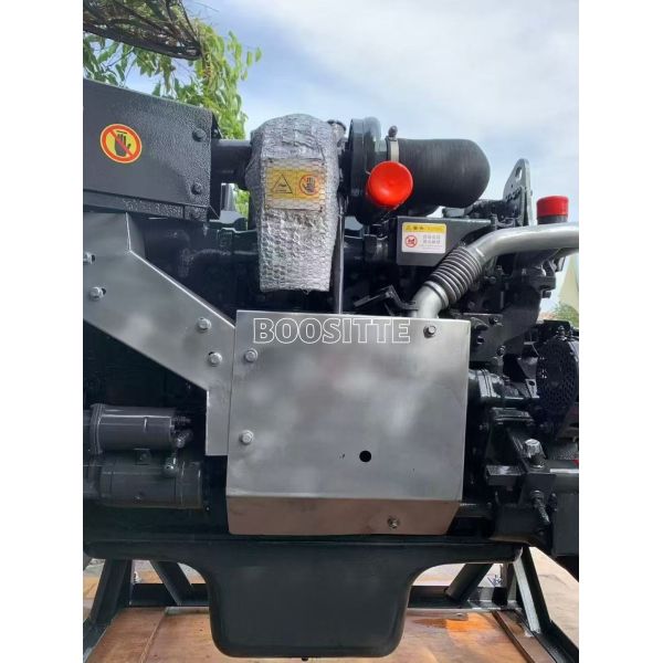 6D125-5 Diesel Engine Assembly for Komatsu PC400-6 PC450-6 Excavator with Long Lifespan