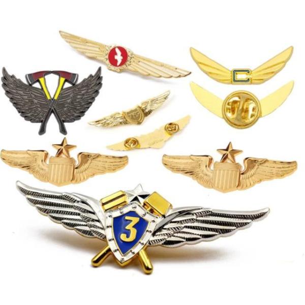 Custom 2D/3D Design Lapel Pins with Customer Size and Custom Color Options for Branding and Events