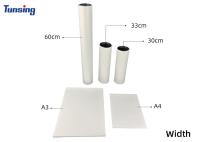 Filme de transferência do filme DTF do ANIMAL DE ESTIMAÇÃO de A3 A4 DTF para DTF que imprime a espessura de 0.075mm/de 0.10mm