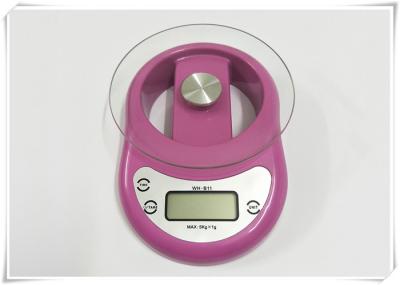 High Precision Tempered Glass Digital Scale Timer Function For Baking / Cooking
