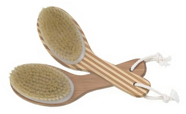 Recycled Sauna & Bath Body Brush Chicken Leg Shape 25.5×7.8×3cm