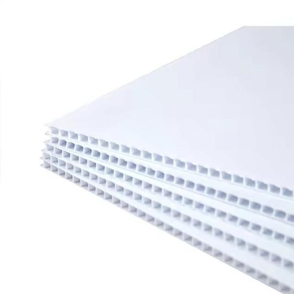 Toowin Corrugated Wave Plastic Yard Signs 18x24 Blue Red Green White Yellow Blank Sheets