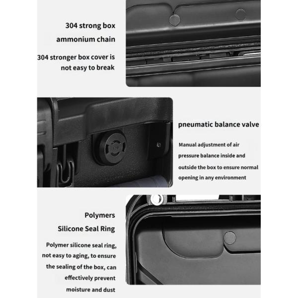 Custom Waterproof Multi Tool Box with Foam IP67 Dustproof