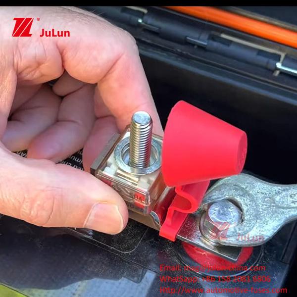 High Current Crane Battery Fuse 300A 500A 58V Square Ceramic Battery Fuse RV