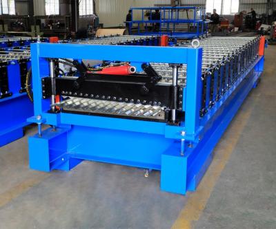 Rolo de aço ondulado do painel que forma a máquina, rolo 12-18m/Min anterior da armação de aço