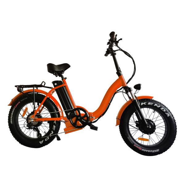 Beach Cruiser Electric Folding Fat Tire Bike Battery Cycle Fat Tyre Ebikes