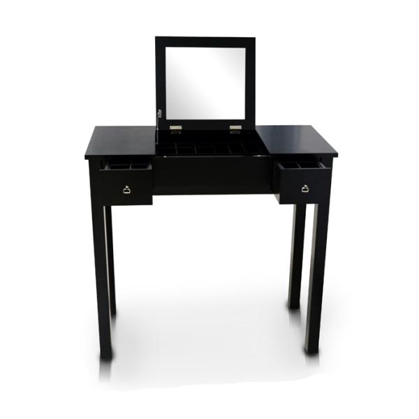 Грузить от ящиков таблицы 2 макияжа MDF склад-благородного европейского стиля США белых твердых деревянных