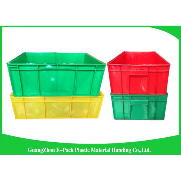Logistics Packaging Plastic Storage Trays Recycle Stackable  For Warehousing