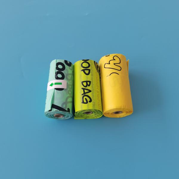 На заказ черный кукурузный крахмал полностью компостируемый одноразовый биоразлагаемый пакет для собак