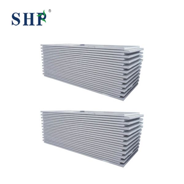 Cleanroom Project PU Polyurethane Core Magnesium Oxysulfate Insulated Sandwich Panel