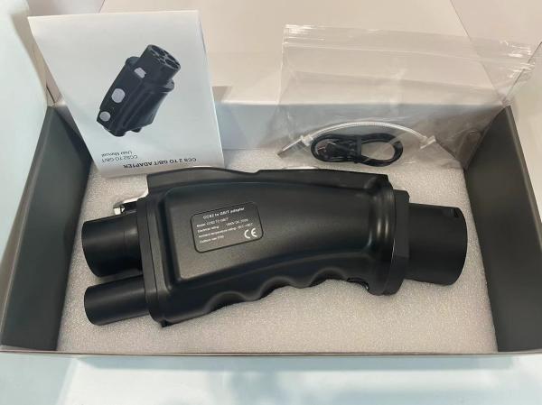 CCS2 To GBT Adapter For Chinese Electric Vehicle Charging On DC Fast EV Charging Station With Combo 2 CCS2 EV Connector