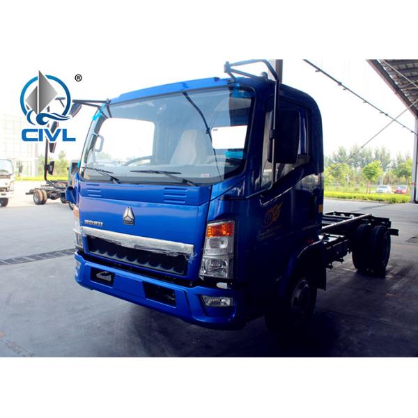 Box Type Unloading Light Duty Truck 8 Ton With EURO II Emission Standard