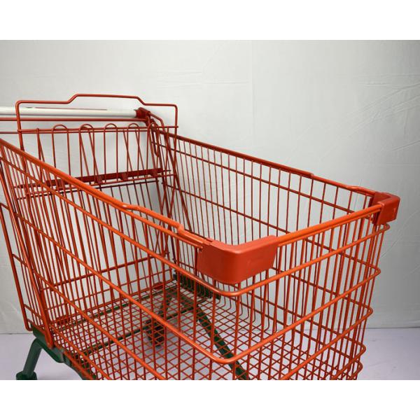 210L европейский тип корзины вагонетки легковеса ходя по магазинам коммерчески с местом ребенка