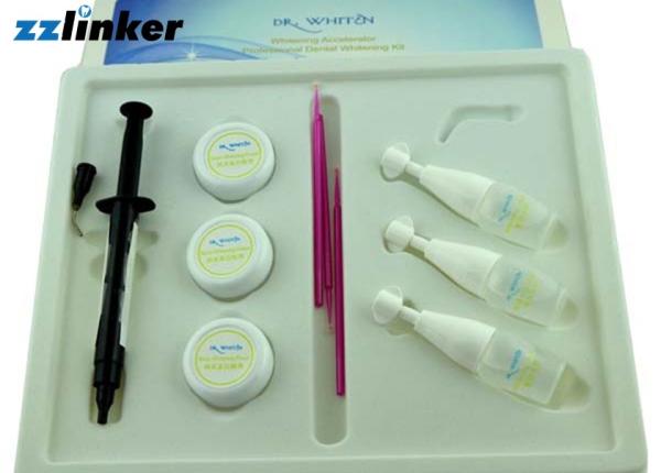 Dentes dentais que claream a unidade, gel da água oxigenada do dentista para o descoramento da mancha dos dentes