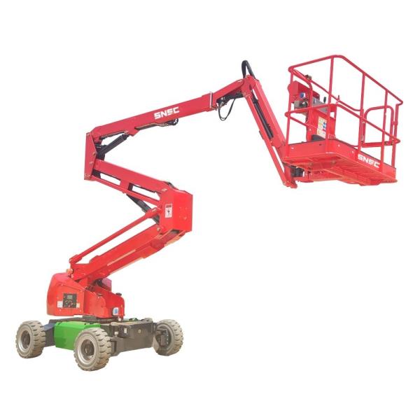 SNSC Telescopic Boom Lifts Telescoping Man Lift For Construction
