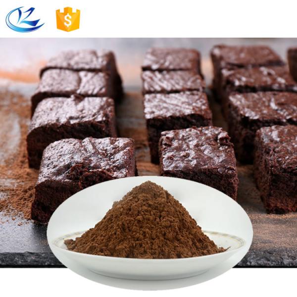 Ingredientes de cacao alcalinizado de grado alimenticio industrial en polvo negro para panadería artesanal