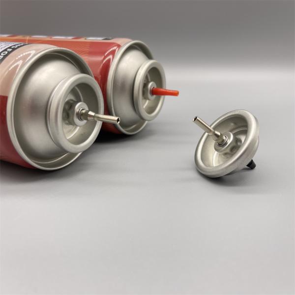 Red - Adapted Lighter Gas Valve for Outdoor Camping - Standard Size