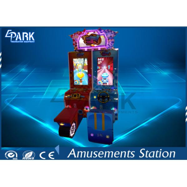 Conception attrayante de bande dessinée emballant la machine de jeu avec la