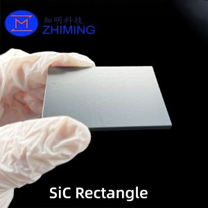 Silicon Carbide Rectangle Substrate SiC Chip for Advanced Electronics