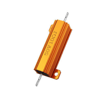 Wirewound Resistor 50W 10 Ohm 10RJ RX24 Gold Aluminum Shell High Power Strong Overload