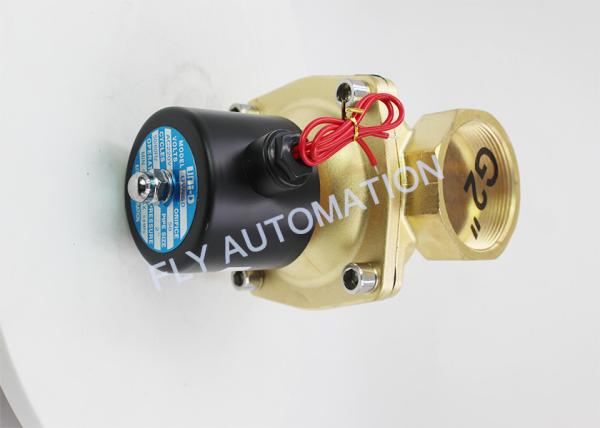 UW-50 Electric Water Valve Normally Closed 2W G2 Brass 2/2 Way AC220V UNID