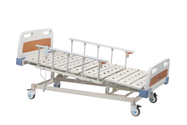 Central Braking Control ICU Hospital Bed Five Function Adjustable Hospital Bed