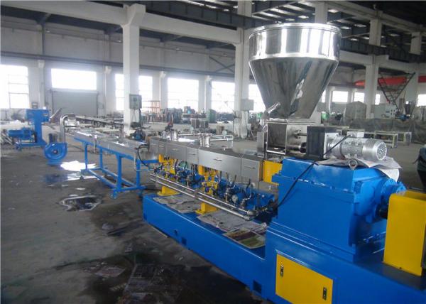 High Speed Clear PET Pelletizing Machine 62.4mm Screw Diameter Wear Resistance