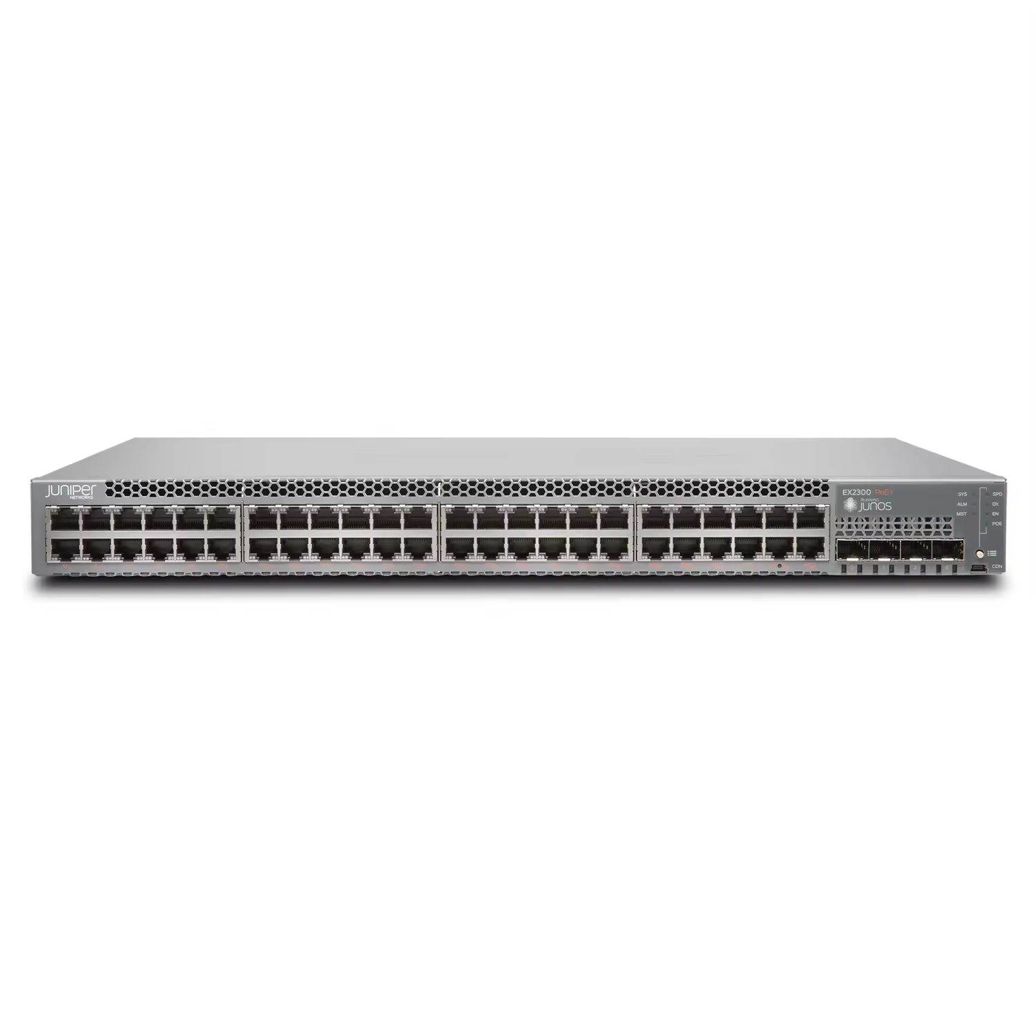 Original Juniper EX2300-48T 48-Port PoE+ Network Switch with 4 x 1/10GbE SFP/SFP+ SNMP & QoS