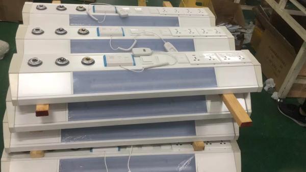6m Adjustable Patient Medical Bed Head Units Panels For Hospital