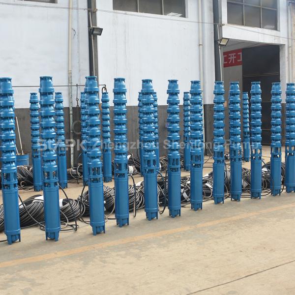 Pompes à eau submersibles pour puits de 25 kW à 3 phases