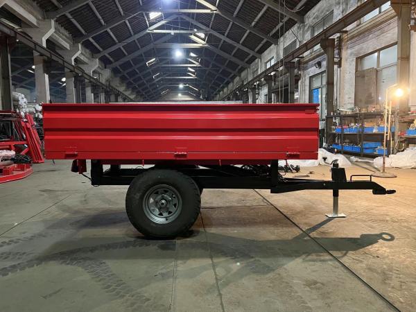 1.5T2W - Off Road Hydraulic Dump Trailer 1.0ton; Single Axle Farm Tipping Trailer;Tractor Hydraulic Dump Trailer