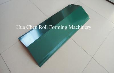 Rolo galvanizado do tampão de Ridge do telhado do metal que forma a máquina com 2 anos de garantia