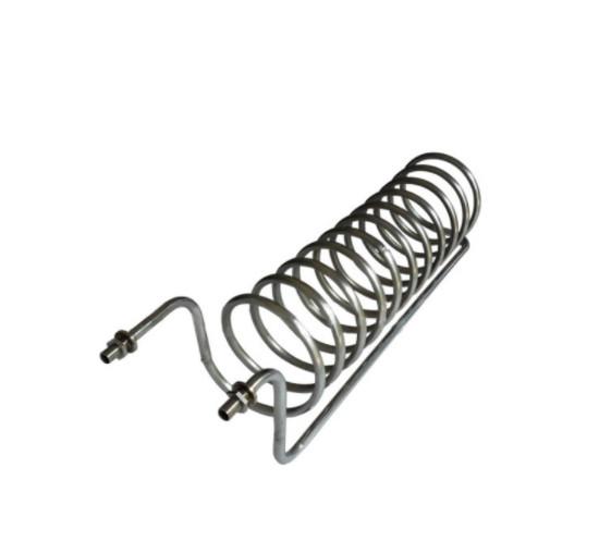 Titanium Coil Counter Flow Coaxial Heat Exchanger 3.5Mpa 3mm Thickness