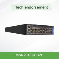 MSN2100-CB2F Mellanox Ethernet Switches Half Width 10/25GbE And 100GbE