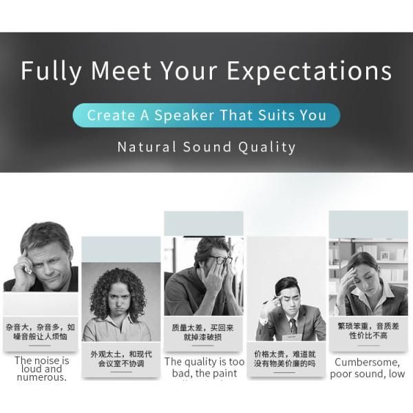 SQ-M4 Video Conference Conference Omnidirectional Microphone Handsfree 360 Degree