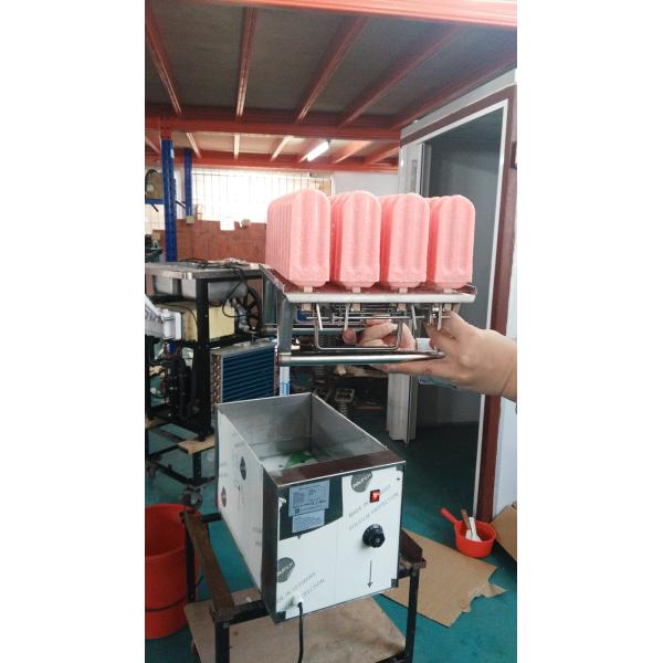 Commercial Ice Lolly Popsicle Making Machine / Stick Pop Maker Price / Stick Ice Cream Machine