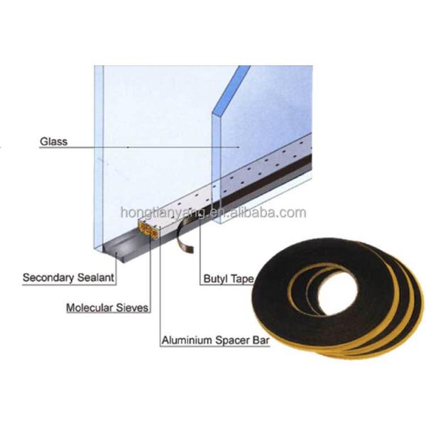 Aluminum Alloy Spacer Bar for Easy Installation in Double Glazed Windows and Doors