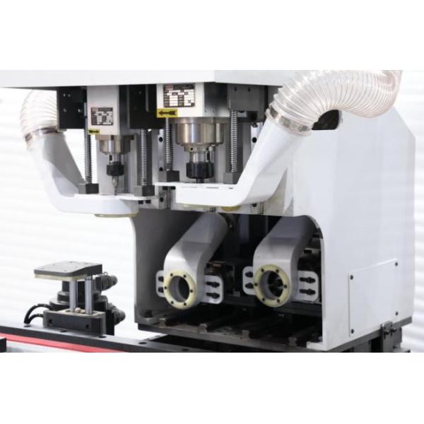 Сквозной тип машина расточкой CNC для деревянной двери Lockhole и отверстия шарнира