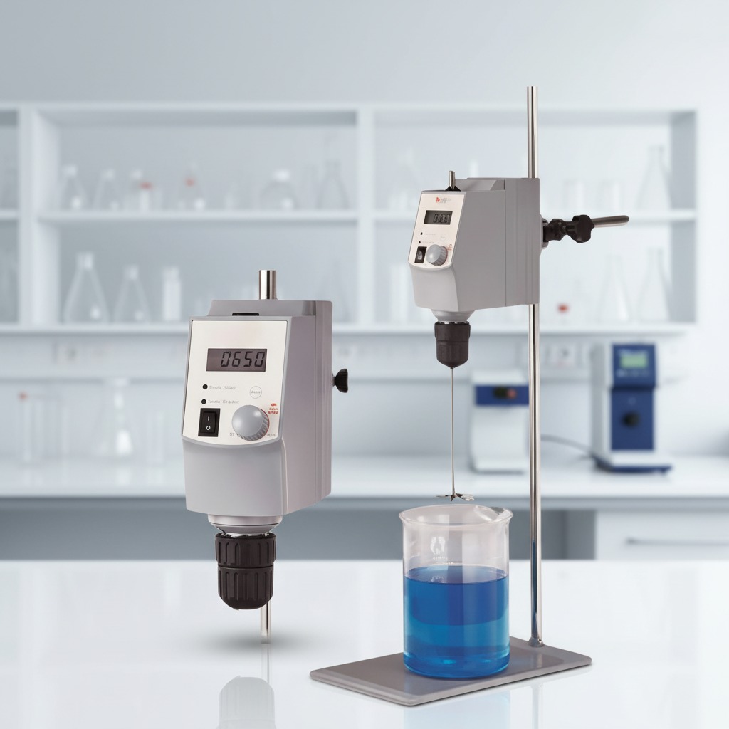 CENLEE LCD Digital Overhead Stirrer Lab Mixer for R&D / University / Chemical Experiment Variable Speed 50-2000rpm