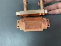 Dissipador de calor frio líquido de solda da placa do Passivation do equipamento com conector