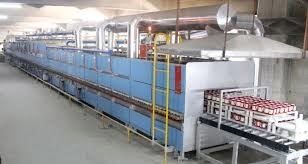 Экономия труда Стальной пояс Печь Прямая нагревка для обжига синих кирпичей / плиток