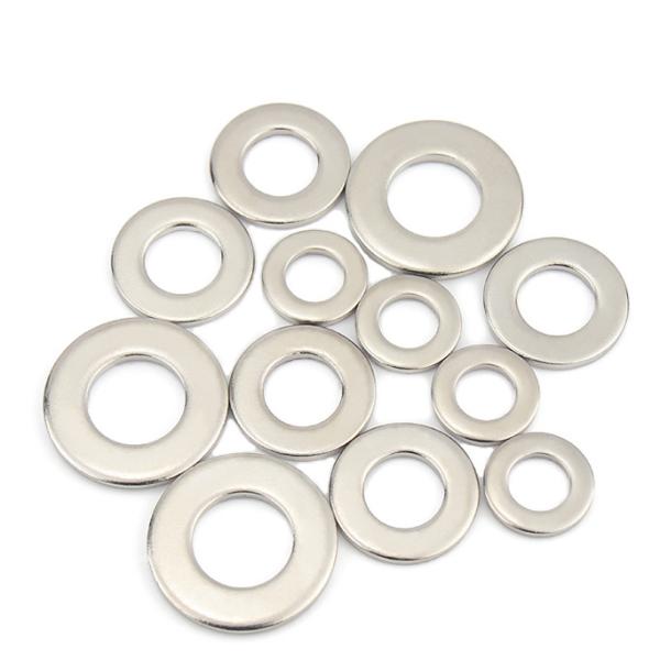 Zinc Plated Class4.8 6.8 8.8 Din 125 Flat Washer / Steel Flat Washer