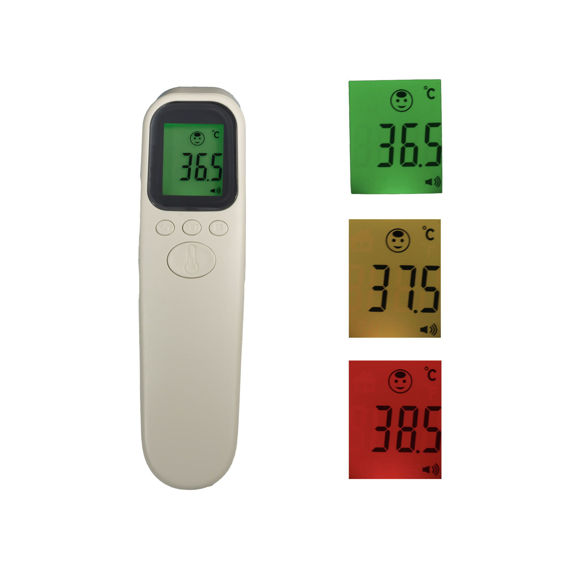 Small Electronic Baby Forehead Thermometer Non Contact 3-5cm With Stable And Accurate Sensors