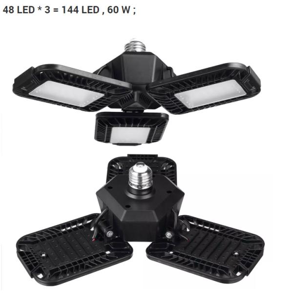 Lighting and Circuitry Design 60W LED High Bay Lighting Pendant for Basement Workshop