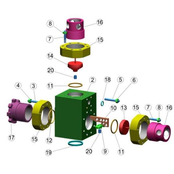 W440 MUD PUMP, W446 MUD PUMP, EWECO EWS440 MUD PUMP, EWS446 MUD PUMP, MUD PUMP FOR OILWELL DRILLING, F1600 MUD PUMP, 12P160 MUD PUMP, MP5 MUD PUMP