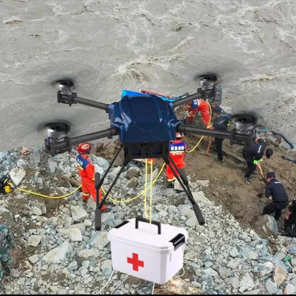 ZAi Fire Rescue Drone with Thermal Imaging Camera 10km Image Transmission