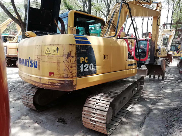 used komatsu pc120 5 excavators / second-hand Japan engine PC 120 Komatsu Excavator